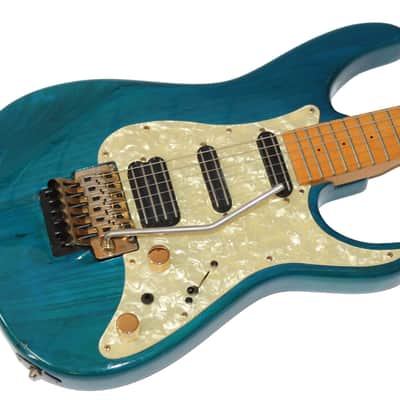Peavey USA Made 1994 Axcelerator F Electric Guitar with Original Case - Rare! image 2