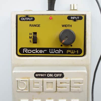 Boss PW-1 Rocker Wah With Power Supply Made in Japan Vintage Guitar Effect Pedal 694050 image 2