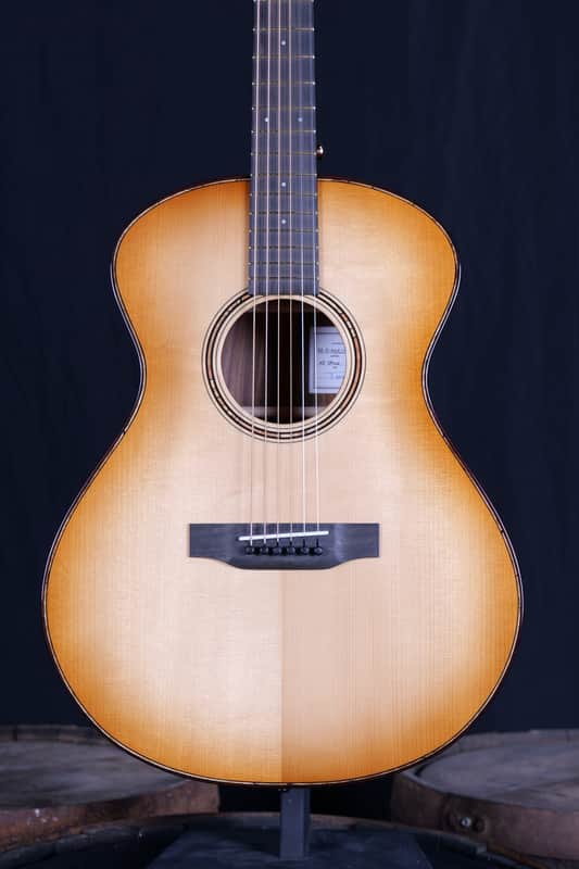 Bedell Revolution Orchestra Adirondack Spruce / Cocobolo - Tanned Leather Burst image 1