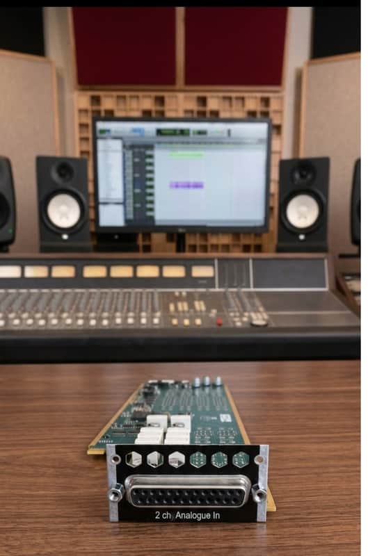 Avid Pro Tools MTRX 2-Channel Mic / Line Pristine A/D Card image 1