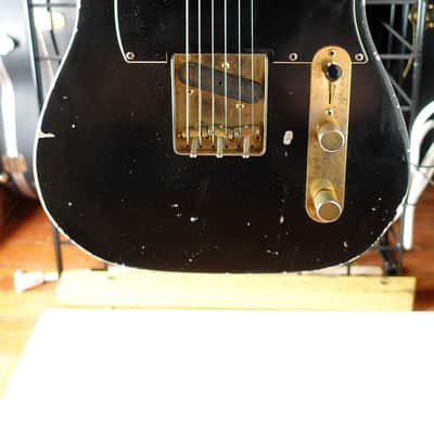 TMG "The Wilson" (Pre-Gatton Model) Telecaster - Black Relic image 2