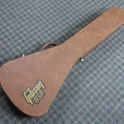 1980 Gibson Flying V2 Natural Walnut! w/case image 7