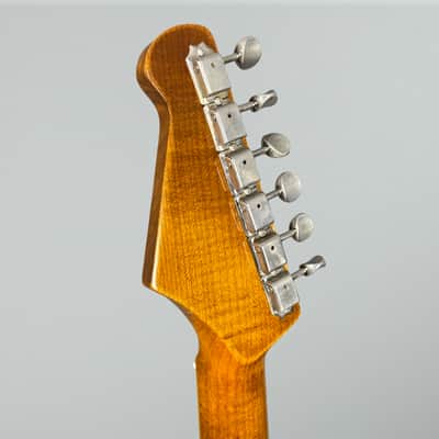 Morgan Electrics Double Cut Standard - CUSTOM - Sonic Blue image 10