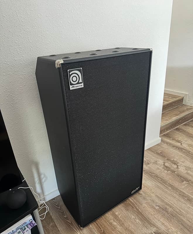 Ampeg SVT-810E Heritage Series 800-Watt 8x10" Bass Speaker Cabinet 2010 - Present - Black image 1