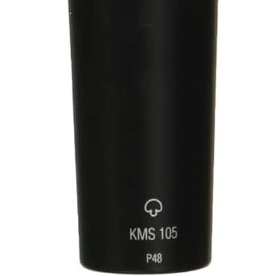 Neumann KMS 105 MT Condenser Microphone, Super-Cardiod,Matte Black