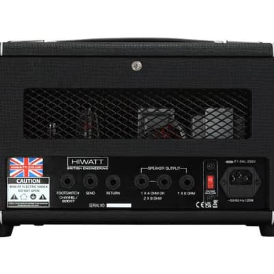 Hiwatt Hi-5 2-Channel 5W Lunchbox Tube Head Amplifier – HI5H-U image 2