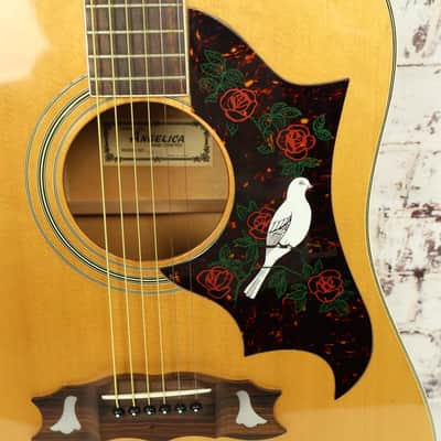 Vintage 1970s Angelica "Dove" Acoustic Guitar (Model 9470) - Made in Japan image 4