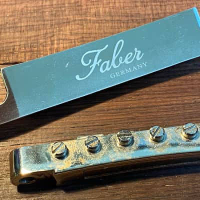 Faber  Bulk set Faber hardware for Les paul Nashville to True historic correct hardware Aged  Aged a image 6