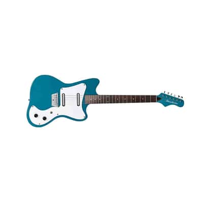Danelectro D67-AQUA ‘67 DANO Series Offset Body Shape 6-String Electric Guitar image 4