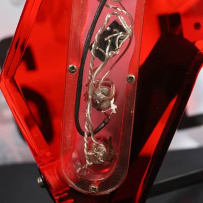B.C. Rich Warlock Red Acrylic w/ HSC image 7