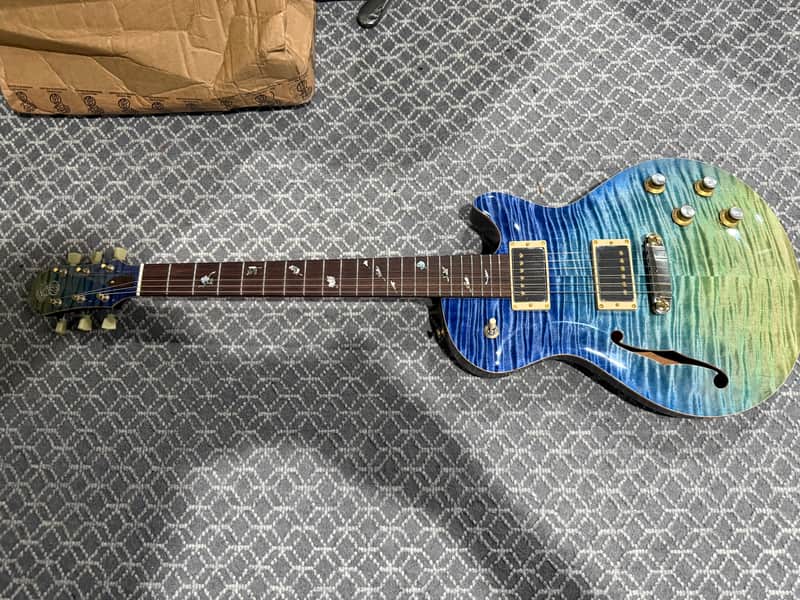 Patrick James Eggle Macon Semi Hollow Carve Top 2025 - Custom color edition image 1