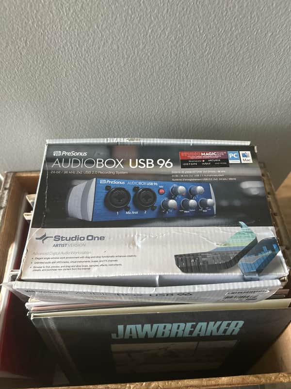PreSonus AudioBox USB 96 Audio Interface 2010s - Blue image 1