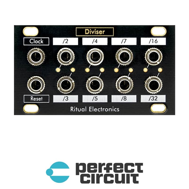 Ritual Electronics Diviser Clock Divider (Intellijel 1U) image 1