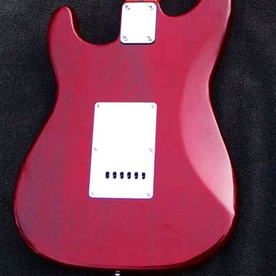 X-Light 6.2 lb. Cherry-Burst Stratocaster with Rosewood/Roasted Flame Maple Neck + 7 Sound Switching +Treble Bleed+ Working Bridge Tone+ Frets leveled, Crowned and Polished +Grover 406C Locking Tuners!! image 7