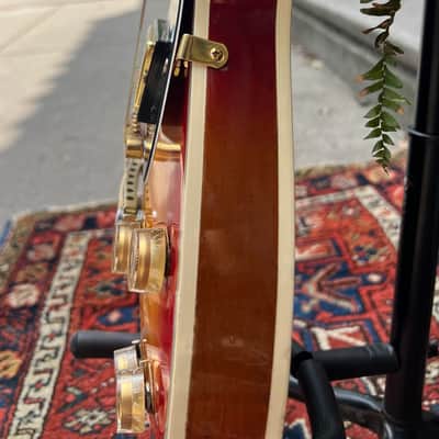 VINTAGE 1970’s MIJ “Lyle” Les Paul Custom Lawsuit Copy Electric Guitar~Cherry Sunburst ~      Matsumoku Factory Japan image 13