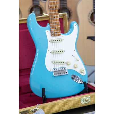 FENDER 58 Strat Journeyman Relic Aged Daphne Blue image 7