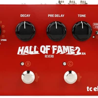 TC Electronic Hall Of Fame 2 x4 Reverb Pedal image 2