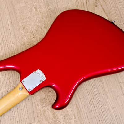 1990s Teisco Spectrum 5 Vintage Reissue Guitar Metallic Red Kawai