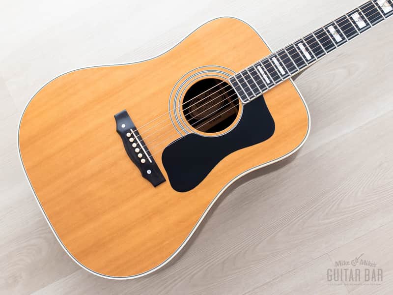 1978 Guild D-55 Vintage Dreadnought Acoustic Guitar, Near-Mint w/ Case, Westerly RI image 1