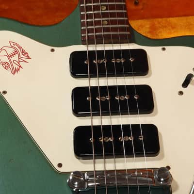 1965 Gibson Firebird III Non-Reverse - Pelham Blue - All Original image 14