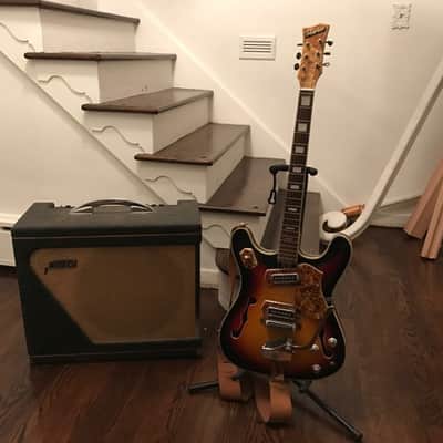 Royal Artist Bruno 1960s electric guitar image 11