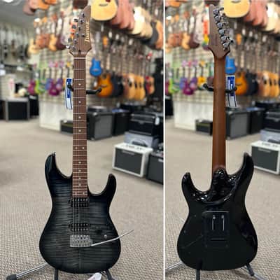 Ibanez Standard AZ24S1F HH Electric Guitar - Transparent Black Sunburst