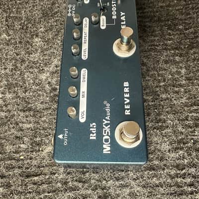 Mosky Audio RD5 Multi-Effects Pedal 2020s - Blue image 2
