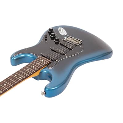2022 Fender American Professional II Stratocaster Dark Night, US2102XXXX image 2