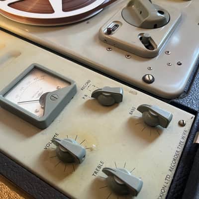 Reel to Reel Tape Recorder (Vintage 1950's) Wearite, England WORKING! image 2