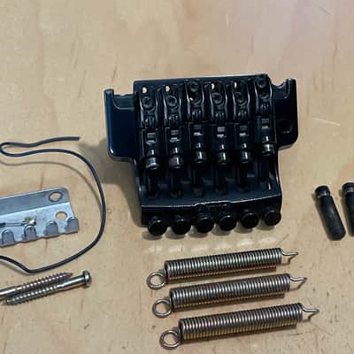 2000's Ibanez RG370DX RG Series Edge III Black Floyd Rose Tremolo Bridge image 1