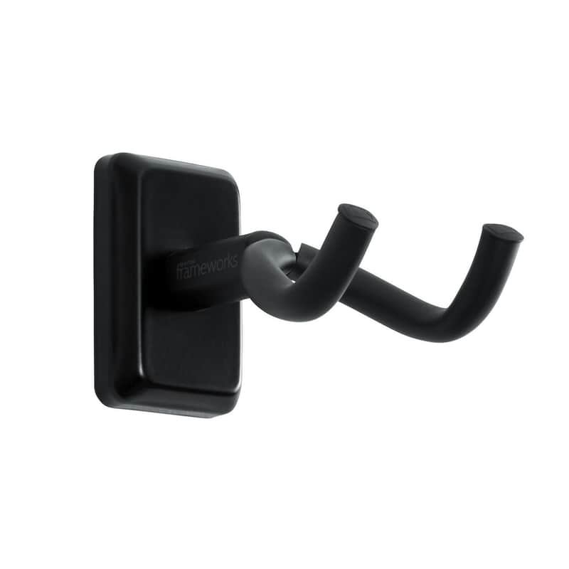 Gator GFW-GTR-HNGRBLK Frameworks Wall-Mounted Guitar Hanger image 1