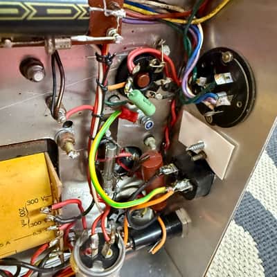 Marshall 1966  JTM 45 no reissue Echter Alter Marshallamp VINTAGE 1966 - schwarz image 17
