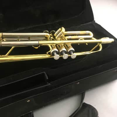 Jean Paul Brass Trumpet Band Orchestra Musical Instrument Original Case Extras Cleaning Kit image 5