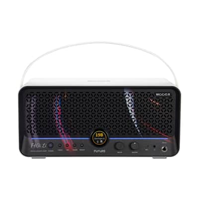 MOOER F40i Li Amp-White Stellar Ring / + White F4 Wireless Footswitch & Strap Included *Ships Today* image 2