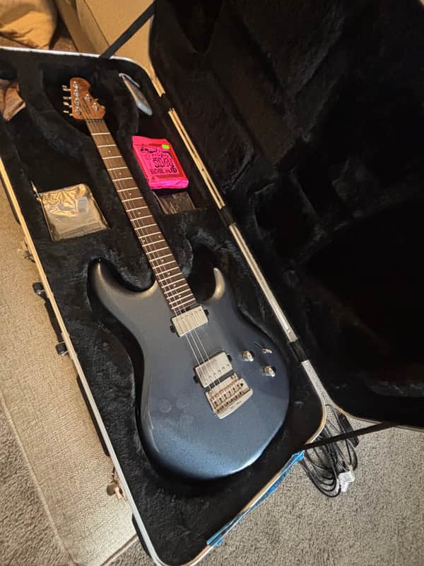 Ernie Ball Music Man Steve Lukather Signature Luke III HH 2012 - 2022 - Bodhi Blue image 1