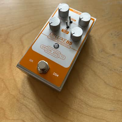 Origin Effects Deluxe55 Tweed Recreation 2024 - Present Orange / Silver image 6