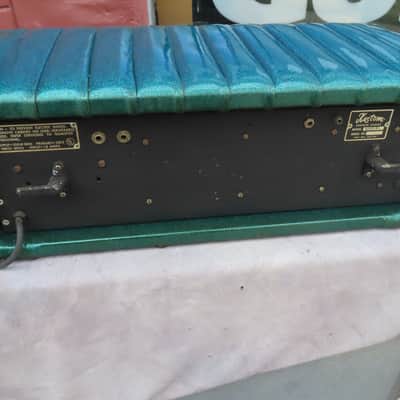 KUSTOM 1970 KB-200-1 CASCADE GREEN BASS AMPLIFIER HEAD RARE! ORIGINAL CLEAN! image 7