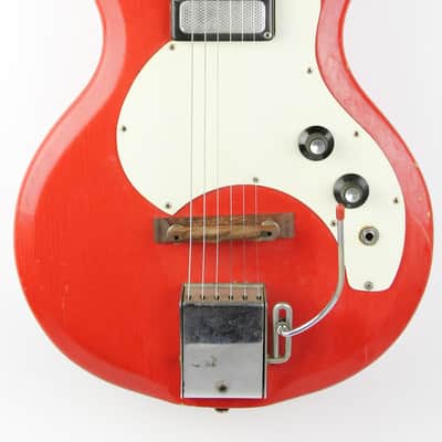 Vintage Supro 3/4 Size Red Electric Guitar image 1