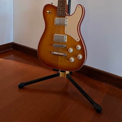 Fender Limited Edition Parallel Universe Series Troublemaker Telecaster Deluxe 2018 - Ice Tea Burst imagen 3