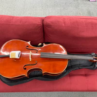 Scherl and Roth R204E3 Cello Outfit 3/4 with Bag and Bow image 1