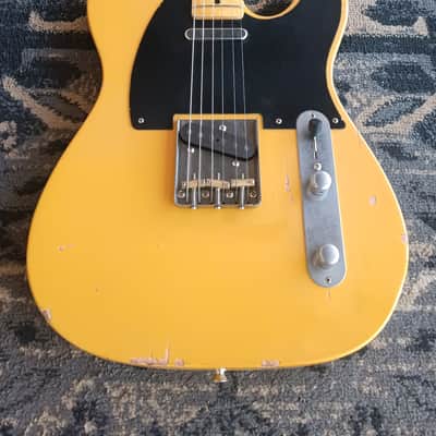 Nash T-52 - Boat V Neck - Lollar Pickups - 2005 - Light Aging Butterscotch Blonde image 9