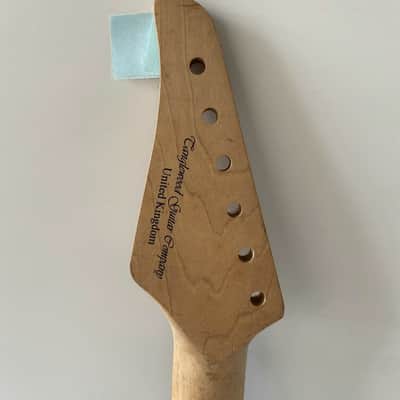 Maple Wood DIY Project Guitar Neck, 21 Fret Rosewood Fingerboard image 4