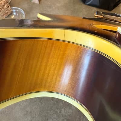 Sam Koontz 17” Seven String #3 1970’s - Sunburst image 11