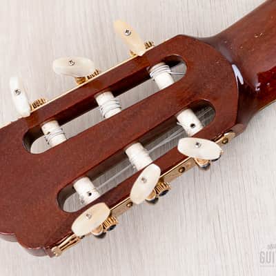 1987 Hiroumi Yamaguchi Model A Vintage Classical Guitar, Cedar + Rosewood, 1A-Style w/ Case image 5