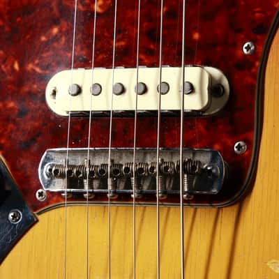 Fender Jaguar Left Handed Sunburst 1963 image 7