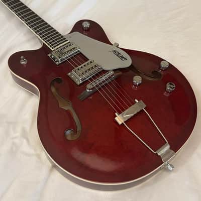 Gretsch G5122DC Hollow Body Double Cut - Made in Korea (MIK) - Epiphone Casino Killer - Wine Red - Free Pro Setup - 6.7 lbs image 4