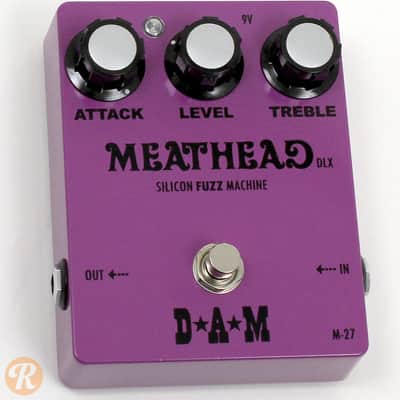 ギター D*A*M MEATHEAD Deluxe M-25 Fuzz D.A.M D*A*M Meathead M-25 Deluxe Fuzz Machine | Reverb