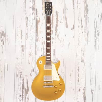 Gibson Murphy Lab '57 Historic R7 Les Paul Gold Top / Dark Back - Light Aging 2021 image 4