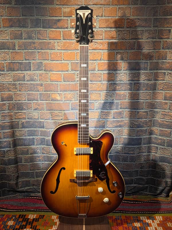 Vintage 1961 Epiphone E-312T Zephyr Sunburst image 1