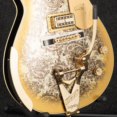 Gretsch G6134TG Paisley Penguin - Gold Paisley Burst image 9